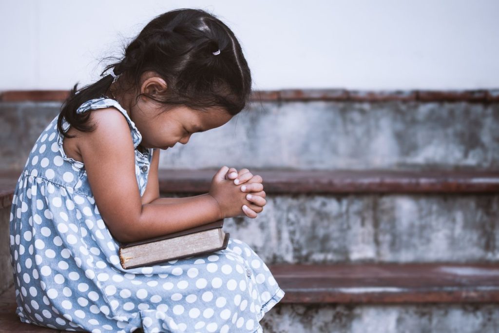 The sweet prayers of a child